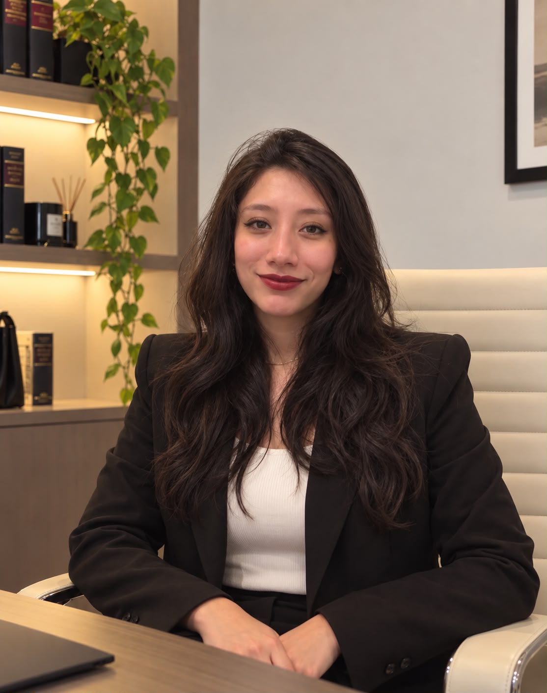 Abigail Espinoza Villalobos, practicante de INTERLEGAL